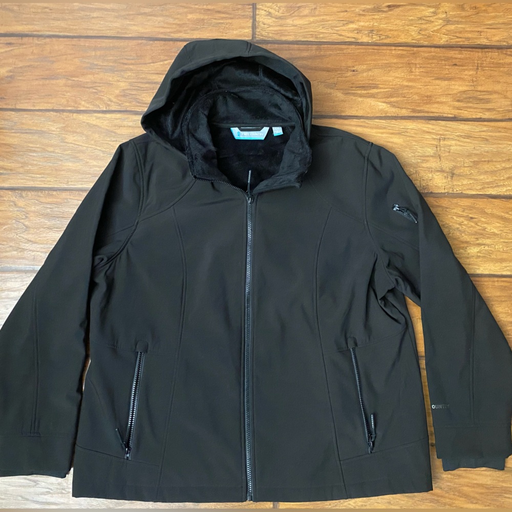🖤 Free Country Black Coat – XXL – Like New 🖤